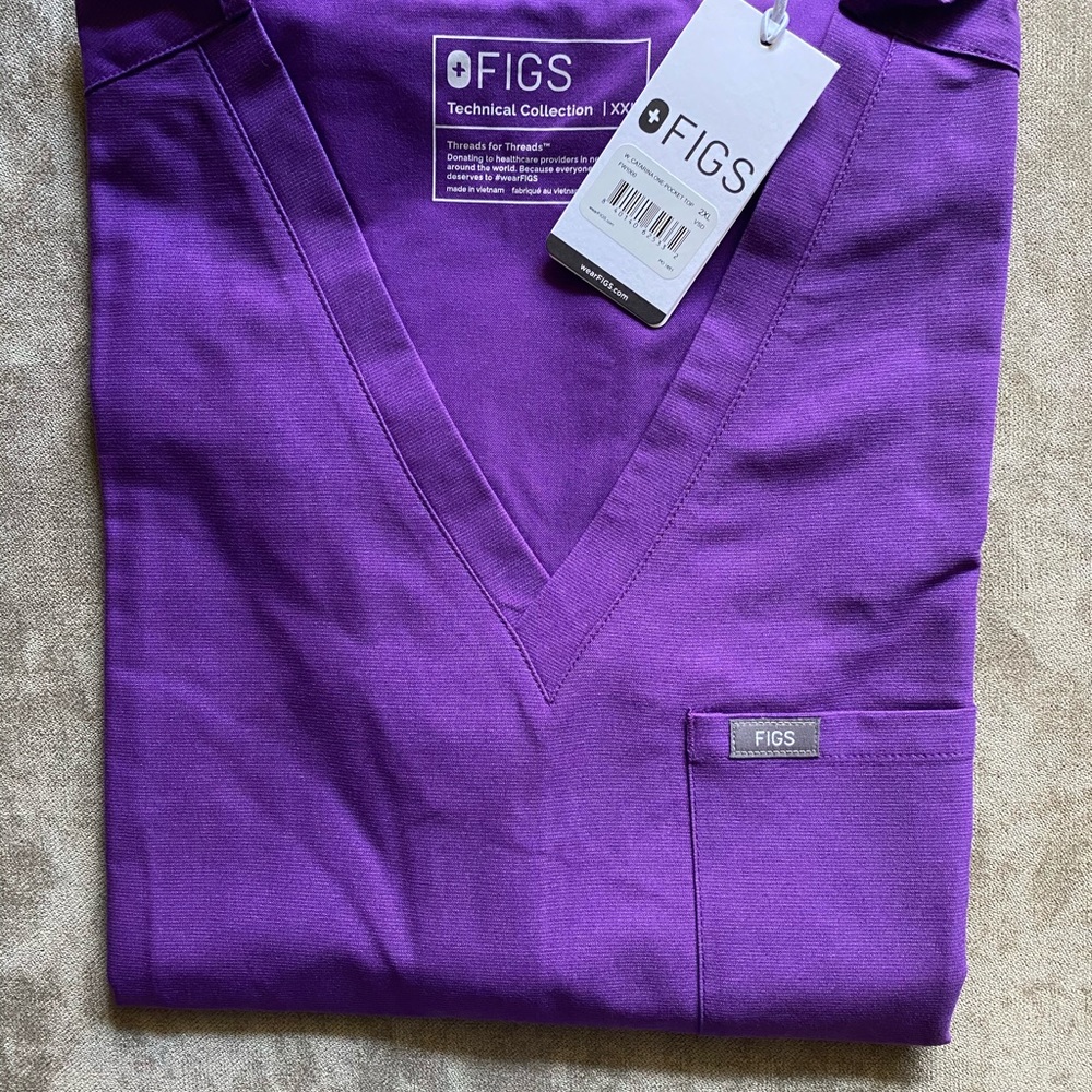 Figs Ultraviolet Catarina scrub top XXL